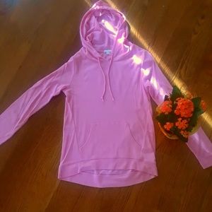 Neon Pink  Waffle Weave Athletic Top